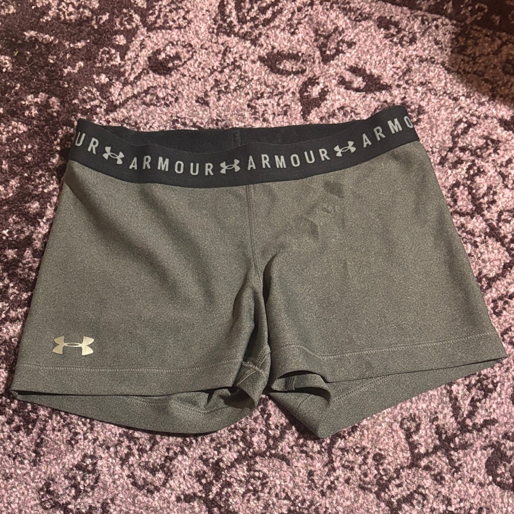 Under Armour Women's Gray Athletic Shorts